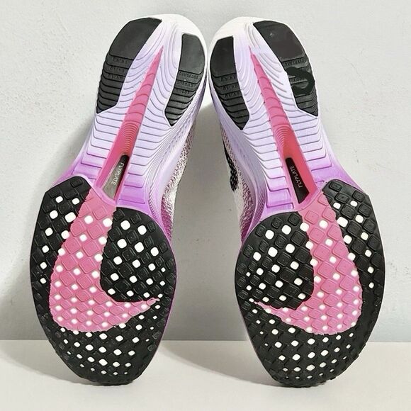 Nike ZoomX VaporFly Next% 3 "White Vivid Purple” Men's Size 9 Running Shoes - Picture 7 of 9